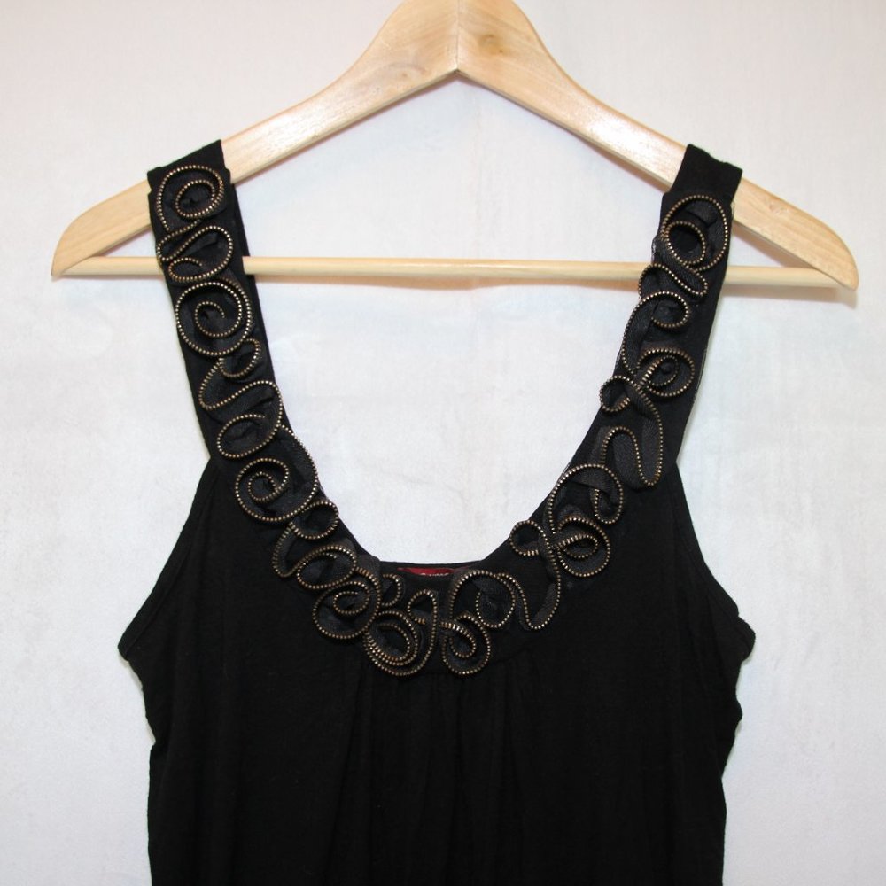 Silvergate Sexy Deep V Embellished Cami Tank - Picture 4 of 7